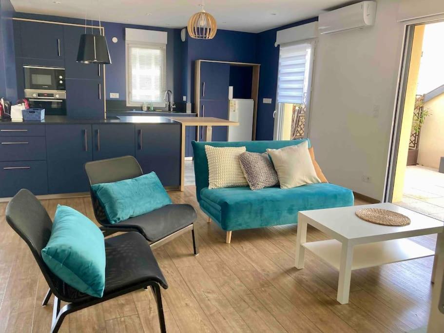 Quai Sud - Gare, 100 M2, Parking, Wifi, Superette, Lave Linge Leilighet Angers Eksteriør bilde
